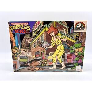 Vtg 1987 New Teenage Mutant Ninja Turtles 100 Piece Puzzle Random House Sealed